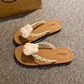 Flip-flops new arrival summer girl high-looking cute rabbit cartoon polka dot slippers non-slip lightweight flip-flops wholesale