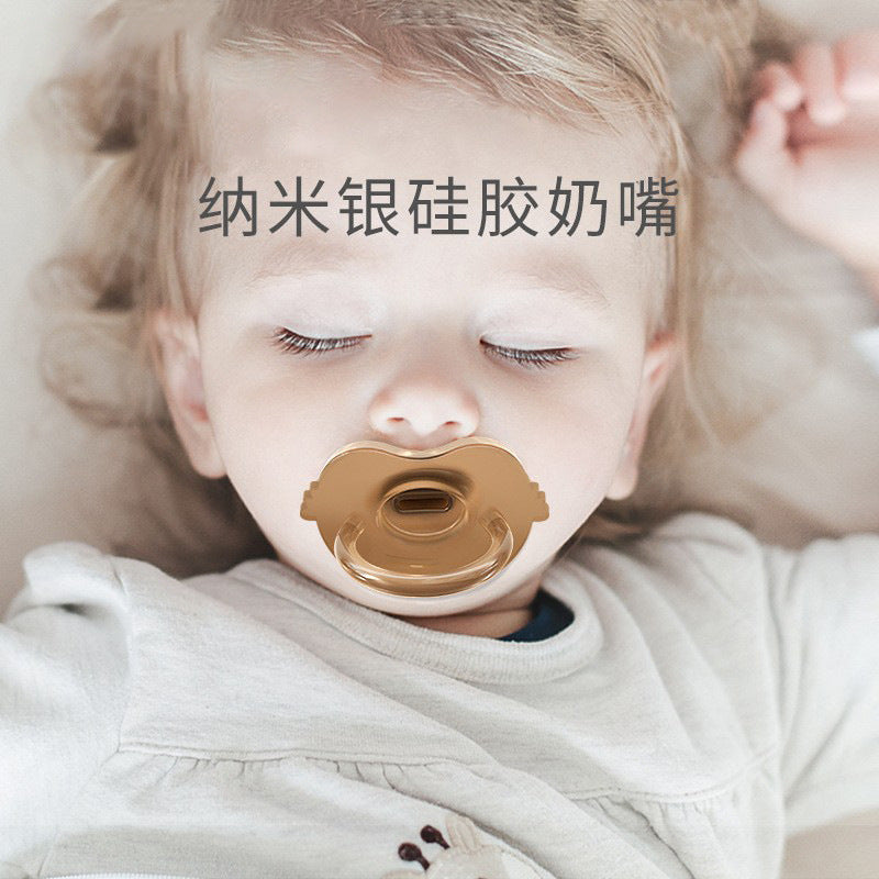 Bao hui baby pacifier - ultra-soft silicone, breast-like nipple, soothing & sleep-inducing, newborn baby comfort, oem available