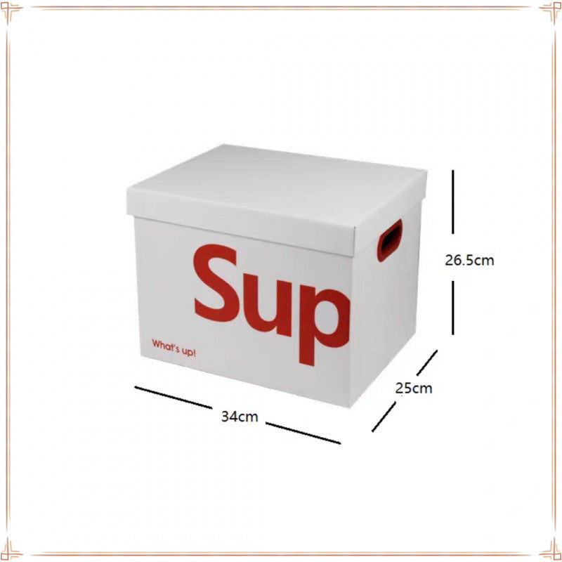 Internet celebrity storage box carton ins wind toys clothing paper snacks book trunk storage box gift box sup