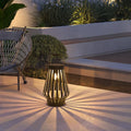 Outdoor waterproof solar lawn lamp portable lamp house garden lamp movable decorative atmosphere floor lamp