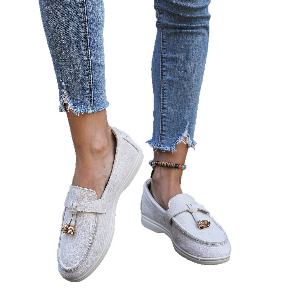 Fashionexportnew arrivalplus sizelow ankle slip-onflats women's 43 slip-on loafers slip-on loafers
