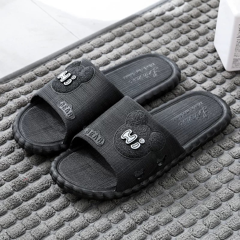 Women's summer slippers - all seasons, home & bathroom, soft sole, indoor, couple's comfort, home & bath, men's summer anti-slip