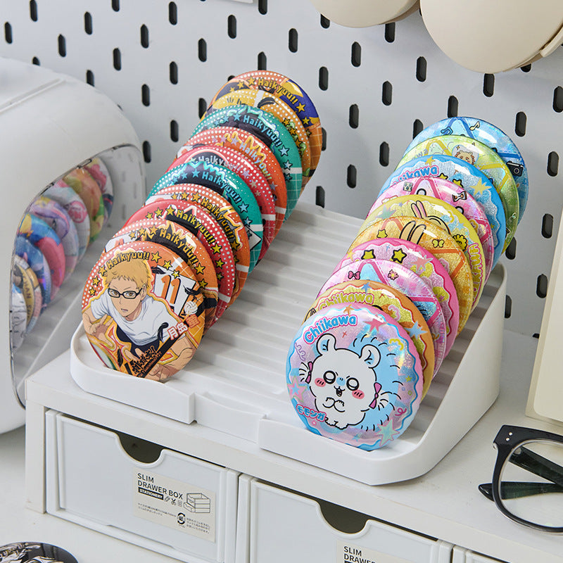 Badge Animation Bar Storage Box Dustproof Moisture-proof Shelf Peripheral Millet Standing Card Display Box Space Capsule