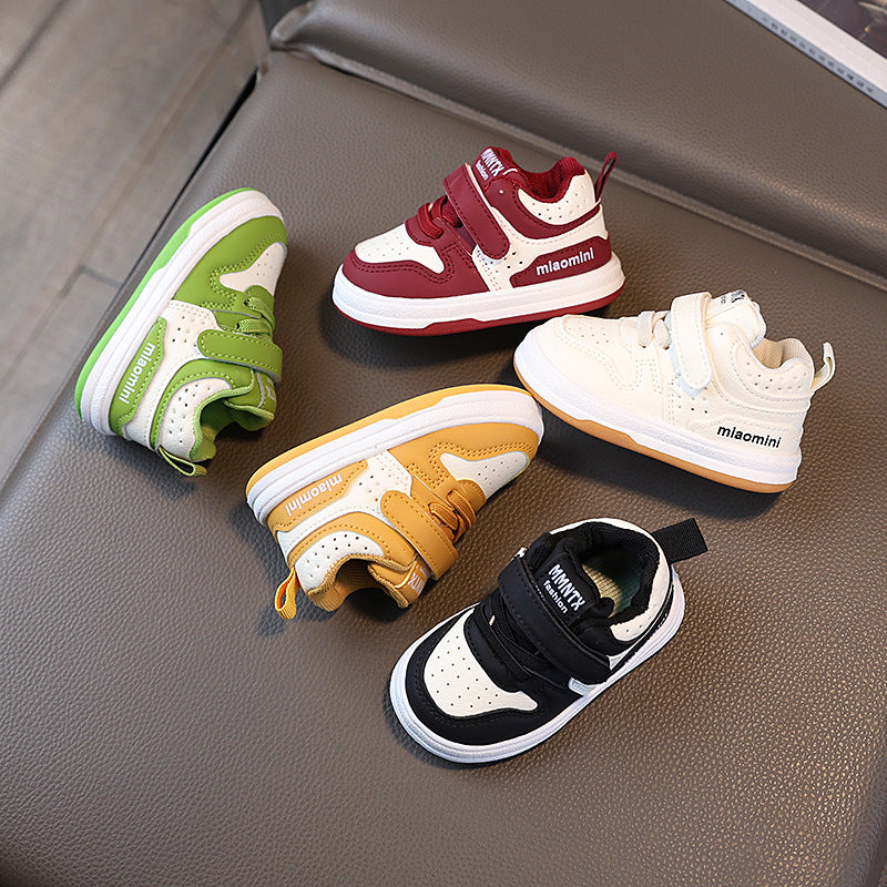 Spring autumnon-slip breathable 0-6 years old children's shoes for boys and girls sneakers sports shoes infant toddler shoes soft bottom
