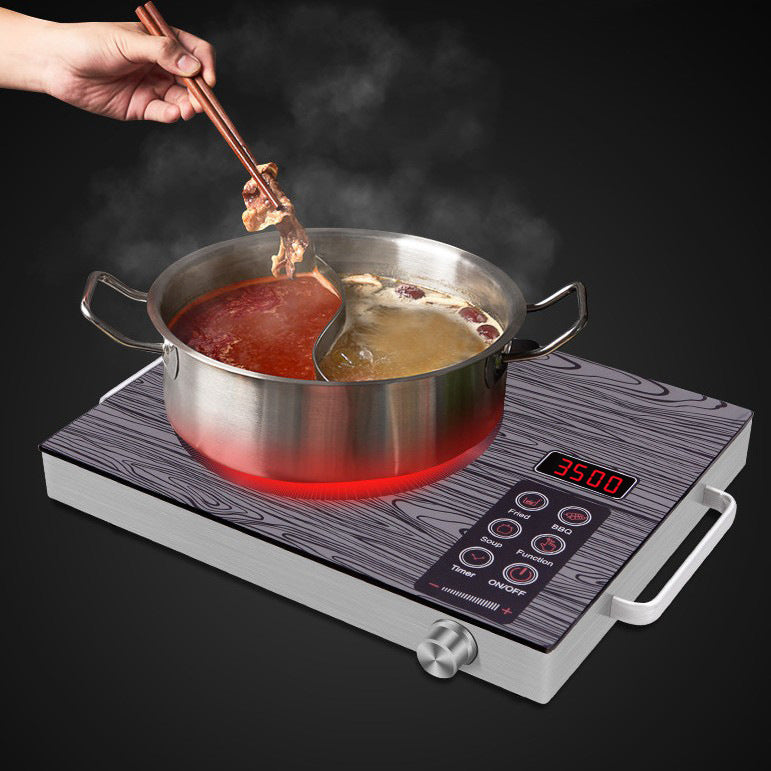 cross-border electric ceramic stove kitchen 3500w seven-ring light wave oven intelligent household manufacturer european regulations british regulations 0v