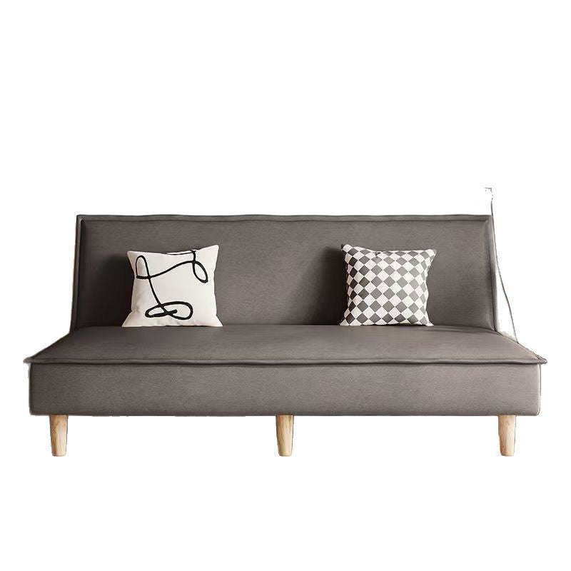 New multifunctional cat-scratch fabric foldable sofa bed - perfect for apartments, rentals, small spaces, and trendy lounging!