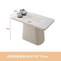 Cream style small apartment balcony tea table and chair combination modern casual water kettle all-in-onefor home tea table new arrival