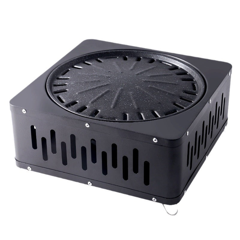 Multifunctional fire pit for tea brewing, camping, and indoor/outdoor use - portable charcoal grill for home, patio, and backyard bbq