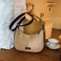 Retro frosted shoulder bag for women new arrival2025fall and winter atmosphere easiest for match armpit bag trendy texture crossbody bag