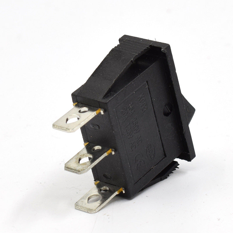 Ship-shaped rocker power button, single knife double throw three gears and 3 feet, welding treasure hot air gun switch, for Jiufu hot air gun