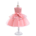 kids dress star sequin princess dress baby girl mesh piano catwalk dress baby dress
