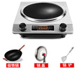 Factory direct sales concave induction cooker 3500w commercial high power hot pot stir-fry battery stove induction cooker cross-border
