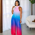Amazon fashion women's sleeveless halter gradient loose jumpsuit - new summer  collection (us & europe)