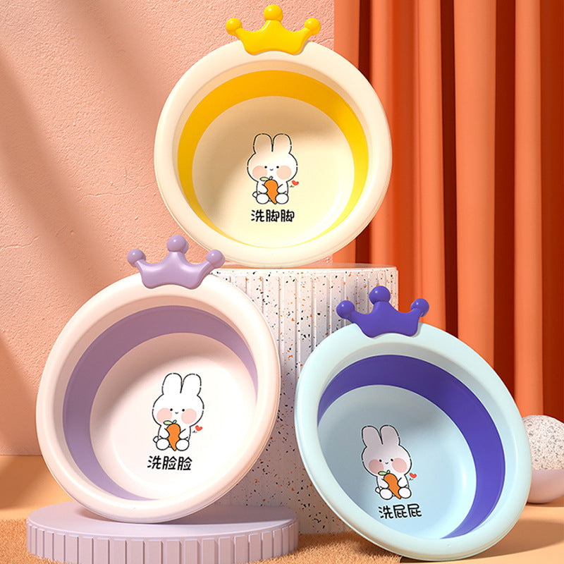 Baby washbasin, new born baby special basin, kids foldable butt wash basin, washbasin, small basin