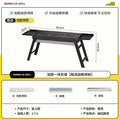 Bbq grill for homebbq grill outdoor light smoke charcoal grill portable foldable barbecue grill rack bbq