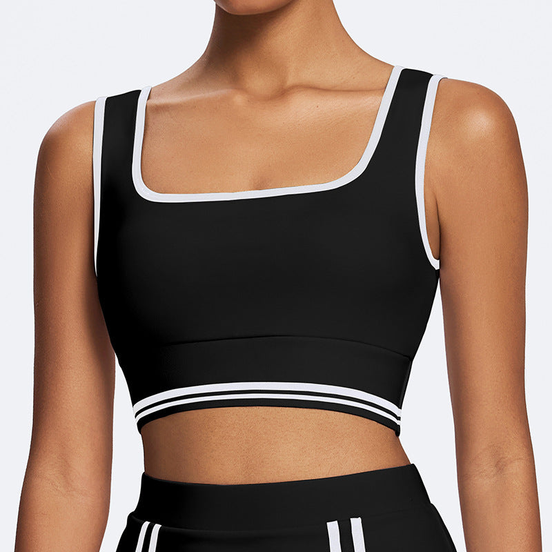 Personalized outdoor casual tennis wear suit a-line sports skirt high waistslimming lookfashion tape yoga skirt