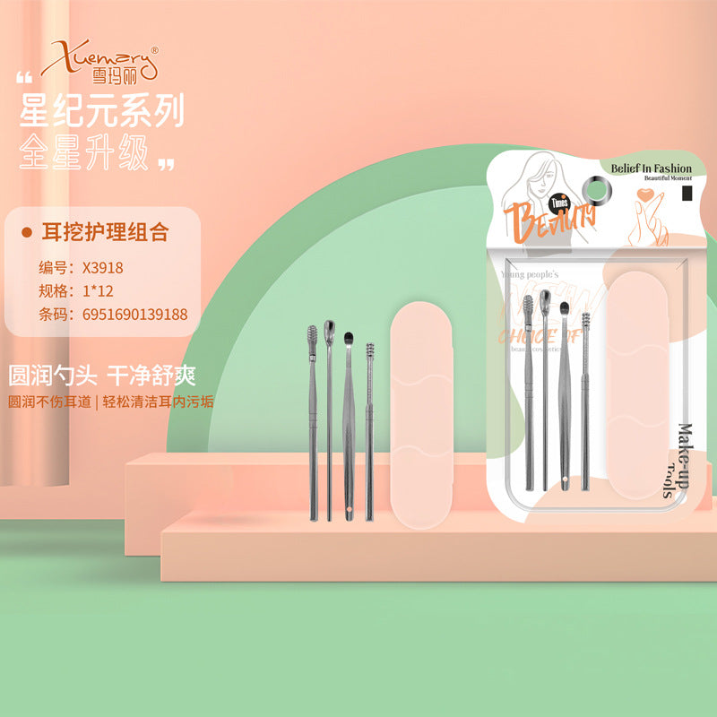Snow mary star era series product picture portable manual wide angle eyelash curler frameless eyelash curler wholesale
