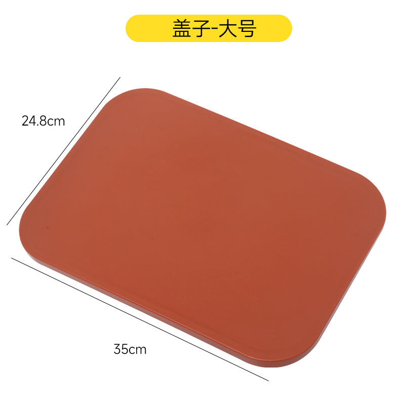 Storage box, desktop finishing, living room snacks, toy storage basket, kitchen sundries basket, rectangular covered storage box.