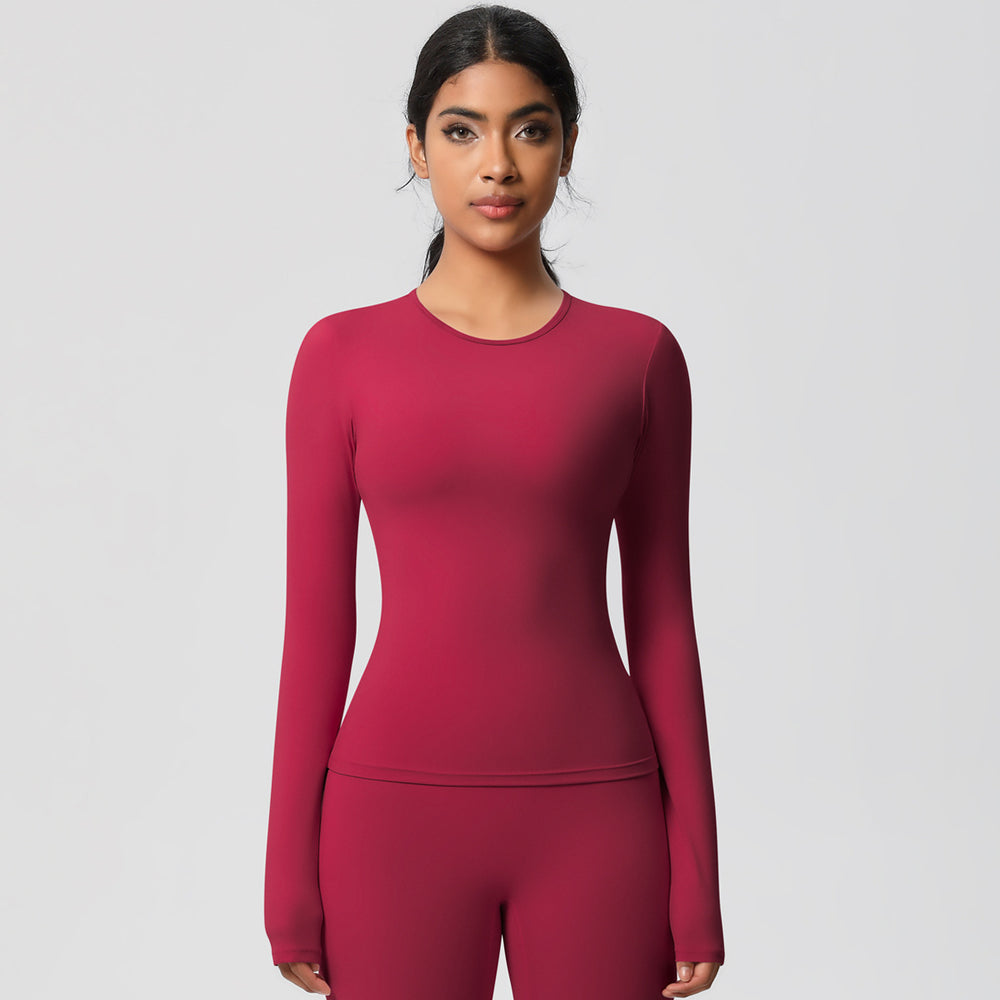 new arrival: women's cloud-soft, quick-dry, brushed fleece yoga set - perfect for fitness, outdoor leisure, and running