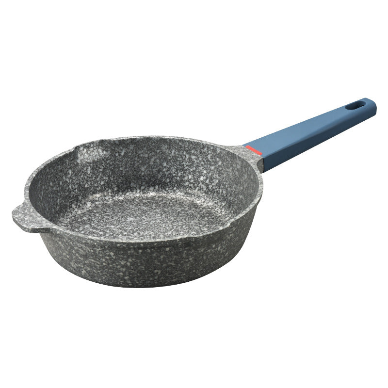 Volcanic rock medical stone non-stick pan frying pan for home kitchen cooking pot omelette flats pot induction cooker neutral cooking pot