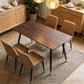 Modern minimalist dining table mdf rectangular dining table dining table  hot seller