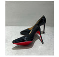 Patent leather high heels for women new arrivalfrenchelegant pointed toe waterproof platform non-tiring feet stiletto work clothingflats nude flats