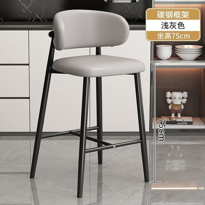 Bar chair for hometall stool bar stool island tall chair casual tall stool bar chair backrest tall chair