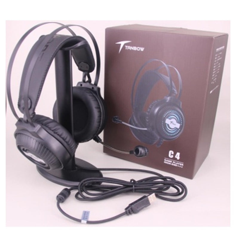 Siberia c4 crossbow usb 7.1 gaming headset - illuminated esports headset for pubg and other games