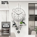 Wall clock living room manufacturer new arrivalpopular creative casualelegantaccessible luxuryclassy clock silent background wall decoration