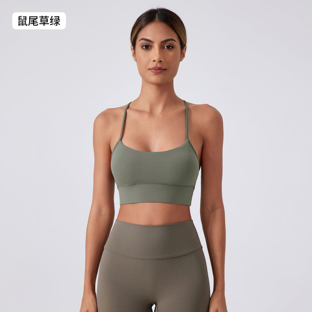 New women's running sports bra - sexy y-back, shockproof, push-up yoga sports bra daw200