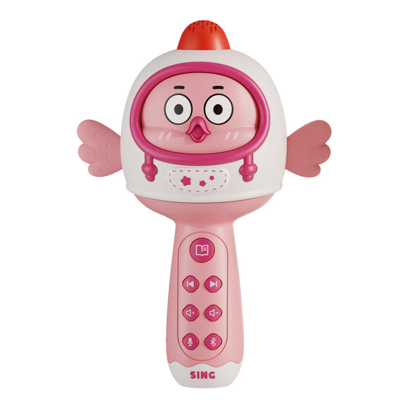 Kids' microphone - singing, multifunctional early education machine, bluetooth karaoke voice changer, rechargeable educational toy