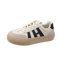 Niche style original design thick solewhite shoes women's 2025spring & fallnew arrival german training shoes retro sneakers sports casual shoes