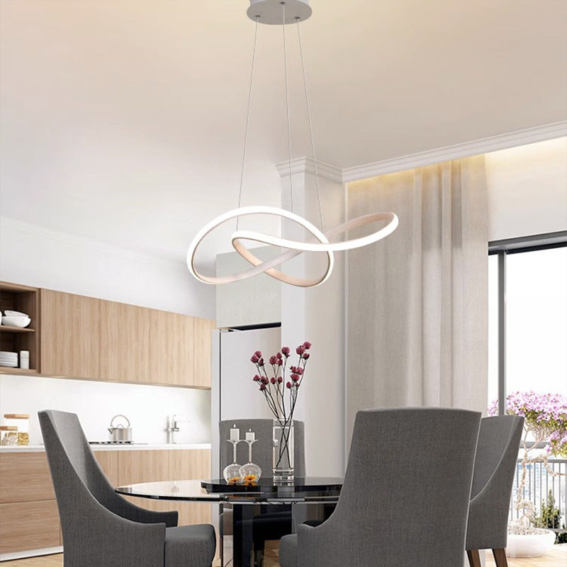 2025 genuine chandelier modern simple fashion lamp Zhongshan lighting new restaurant dining table bar net bedroom chandelier