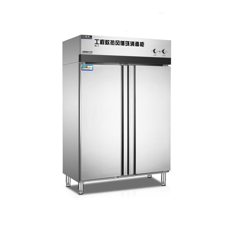 Bangxiang ml-3/2/1 commercial high-temperature hot air circulation disinfection cabinet for cafeteria dishes and bowls - stainless steel disinfection cabinet