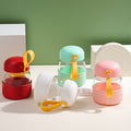 New portable mini tumbler with lid, 300ml glass cup - stylish and trendy coffee mug for women