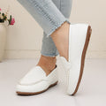 flat bottom retro lazy flatsautumnew arrivalexportplaidplus size slip-on beanie shoes for women