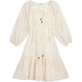 Amazon fashioneleganteasiest for matchdress women's  summer new arrivaltie back age reduction skirt