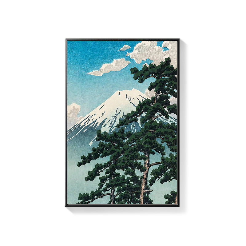 Japanese Mount Fuji decorative painting Ukiyo-e Japanese Japanese Japanese style Japanese style Japanese style restaurant box hanging painting B & B hotel mural