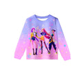 New girls' pants set - witcher squad style - kids' long sleeve and pants outfit for mid-to-large children