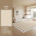Distributed carpet living room no-wash and wipeable  new style medieval style waterproof floor mat bedside bedroom room no maintenance
