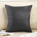 No-wash technical cloth sofa pillow casual modern office waist cushion pure colorpatchwork pillow bedside cushion dropshipping