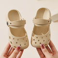 Kids' clogs: summer indoor anti-slip cartoon sandals for girls and boys, toddler and infant beach sandals for outdoor wear