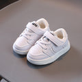 Kids' athletic shoes - boys' and girls' sneakers -  spring/autumn/winter collection - korean style - boys' baby shoes - white sneakers - first walking shoes