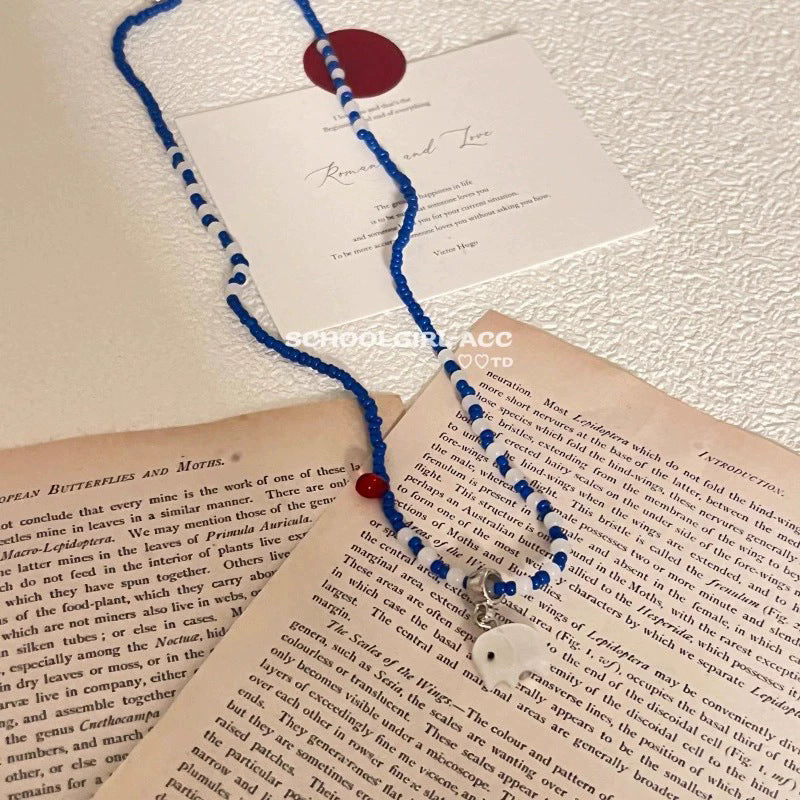 Summer dopamine collection: colorful & fun necklaces for women - sweet & edgy, niche, high-end, choker style, fashionable & versatile accessories