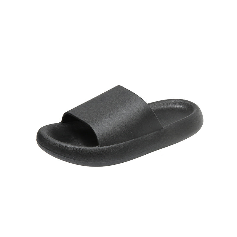 Thick sole slippers for women with a feeling of stepping on shit casual home for homebath non-slip can be worn outside sandals summer couple ins