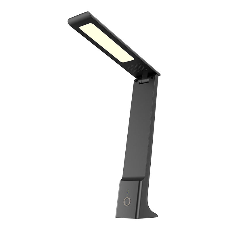 Led smart desk lamp - eye protection, foldable, wireless, ultra-bright - perfect for dorm room, bedside, market stalls, and live streaming lighting