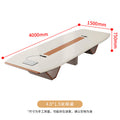 Saint li painted conference room table and chair set - light luxury reception large long table negotiation grand conference table