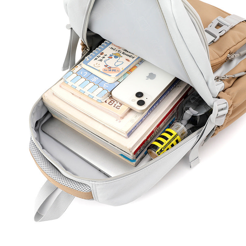 New large-capacity versatile and durable wear-resistant schoolbag for primary school students in grades 4 and 6, junior high school students backpack