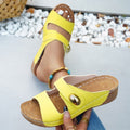 Women's slippers - new  styles for export: southeast asian summer thick-soled slides, wholesale cross-border sandals