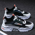 Men's shoes: 2025 spring new arrivals - breathable, versatile mesh athletic casual sneakers for teens, height increasing, dad shoes, and trendy instagram style